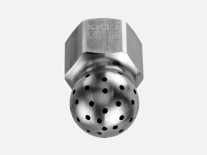 Pressure washer spray ball