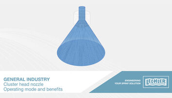 Full cone nozzle / Cluster head nozzle