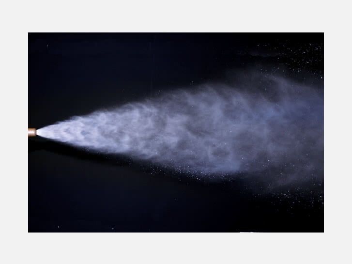 Sprühbild MasterNOx®-Düse