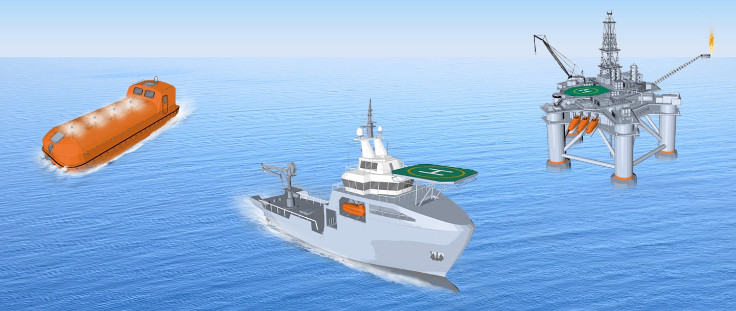 Application overviews for commercial shipping