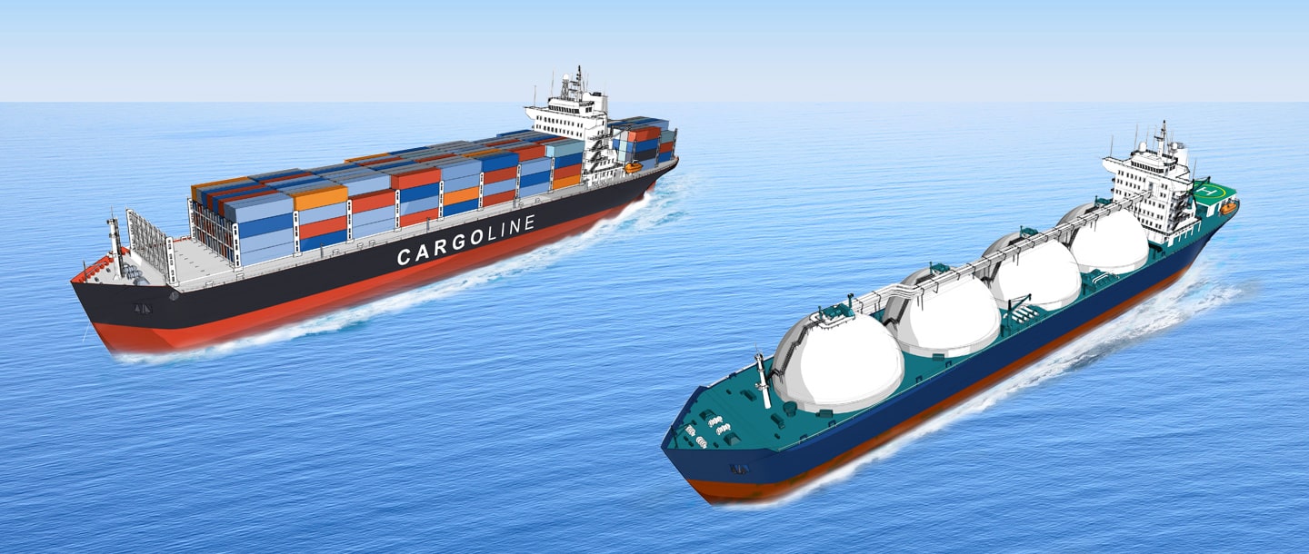 Application overviews for commercial shipping